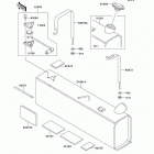 Mule 2510 4X4 (KAF620-A1) Топливный бак