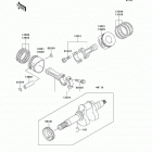 Mule 3010 4X4 (KAF620-E2) Коленвал и поршни