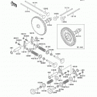 Mule 2500 (KAF620-C4) Распред вал  / клапана