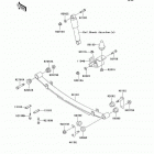 Mule 3010 4X4 (KAF620-E2) Задняя подвеска