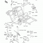 Mule 520 (KAF300-D2) Рама ,крепежные детали