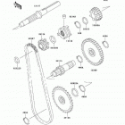 Mule 520 (KAF300-D2) Трансмиссия