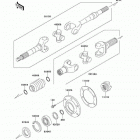 Mule 2500 (KAF620-C4) Ведущий вал