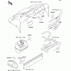 Mule 520 (KAF300-D2) Наклейки предупреждения