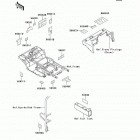 Mule 2500 (KAF620-C4) Наклейки предупреждения