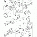 Mule 2500 (KAF620-C4) Задние тормоза