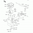 Mule 2500 (KAF620-C4) Воздухозаборник