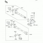 Mule 2510 4X4 (KAF620-A1) Drive shaft(propeller)