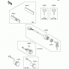 Mule 3000 (KAF620-G2) Замок зажигания