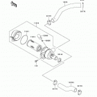 Mule 3010 4X4 (KAF620-E2) Воздухозаборник