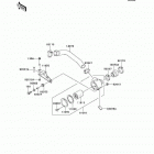 Mule 2500 (KAF620-C4) Optional parts(air cleaner-bel con)