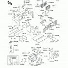 Mule 2520 Turf (KAF620-B2) Frame fittings(cover)