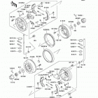 Mule 3010 4X4 (KAF620-E2) Передние тормоза