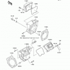 Mule 2500 (KAF620-C6) Головка цилиндра