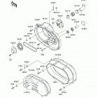 Mule 2510 Diesel (KAF950-A1) Converter cover / drive belt