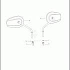 FLTRXSTSE 1TL8 CVO ROAD GLIDE ST (2025) Зеркало
