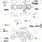 DS 650/DS 650 Baja/X Наклейки