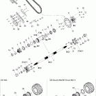 DS 650/DS 650 Baja/X 05- drive system, rear