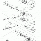 Outlander 330/400 Std 2 X 4 Привод колес задний