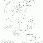 DS 650/DS 650 Baja/X Корпус задняя часть