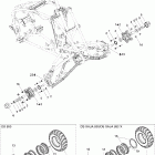 DS 650/DS 650 Baja/X 05- drive system, front