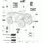 Outlander 330/400 Std 2 X 4 Наклейки