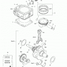 Quest XT Коленчатый вал и цилиндр