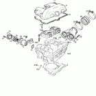 DS 650/DS 650 Baja/X Головка цилиндров