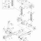 Traxter XL Rear suspension (for 7919 and 8135 models)