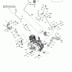 Outlander 330/400 Std 2 X 4 Двигатель и крепление
