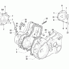 300 Crankcase cover assembly
