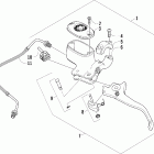 300 Передний тормоз ручной