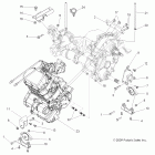 R11VM76FX RANGER RZR  S EPS INTL Engine, transmission mounting