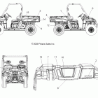R10TH50AG/AR RANGER 4X4 500 EFI Наклейки