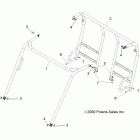 R11RH50AG/AH/AR RANGER 4X4 500 EFI Chassis, cab frame