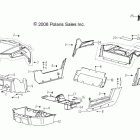 RANGER RZR 170 - R12VA17AA/AC Body, hood, bumpers, panels, floor and rack