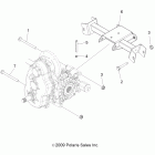 R10RC08GA/GH RANGER EV 4X4 Крепеж КПП