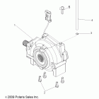 R10VH76 ALL OPTIONS/VY76AZ RANGER RZR 800 EFI Крепление КПП