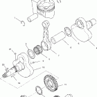 C10RB42AA UTV 2X4 Коленвал и поршни