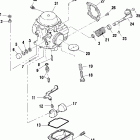 C11RB42AA/C11RD50AA/AB/C11RF50AA UTV 2X4/4X4/6X6 Карбюратор