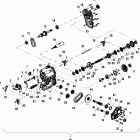 C10RD50AA UTV 4X4 Редуктор