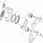 C11RB42AA/C11RD50AA/AB/C11RF50AA UTV 2X4/4X4/6X6 Передний суппорт