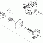 C10RD50AA UTV 4X4 Привод сцепления