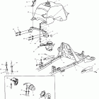 C10CD50AA PTV 4X4 Fuel tank and carburetor mounting