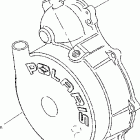 C10RB42AA UTV 2X4 Кожух маховика