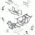 C10RD50AA UTV 4X4 Molding and seat