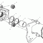 C10RD50AA UTV 4X4 Передний суппорт