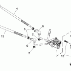 C10CD50AA PTV 4X4 Gearcase selector mounting