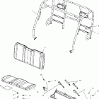 C11RB42AA/C11RD50AA/AB/C11RF50AA UTV 2X4/4X4/6X6 Cab frame