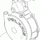 C11RB42AA/C11RD50AA/AB/C11RF50AA UTV 2X4/4X4/6X6 Кожух маховика